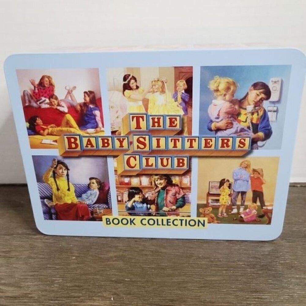 Vintage 90s Retro Babysitters Club Book Collection Tin Container